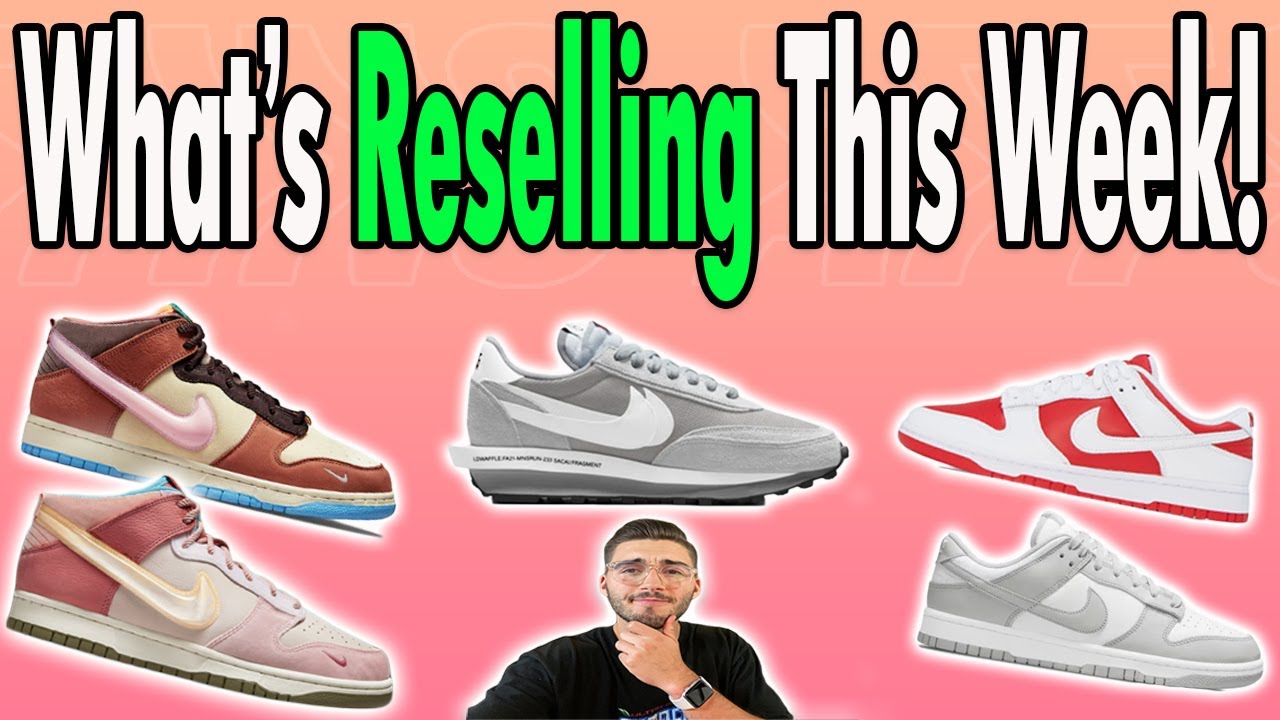 WHATS RESELLING September Week 2! Sacai Ld Waffle, Social Status Dunks
