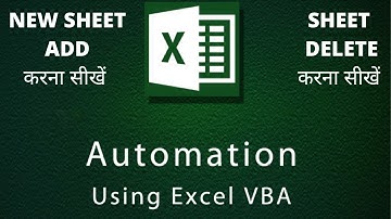 VBA code to Add New Sheet | Excel VBA Tutorial in Hindi| Video Credit-CTCI TRAINING Institute
