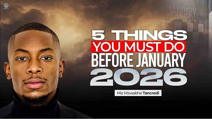 5 things you must do before January 2026 | Miz Mzwakhe Tancredi