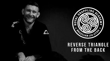 Reverse triangle from the back