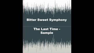 "The Last Time" sample removed from Bitter Sweet Symphony!