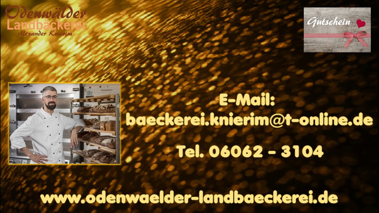 Werbevideo für die Odenwälder Landbäckerei (Erbach / Odenwald)