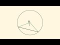 Теорема о диаметре, перпендикулярном хорде