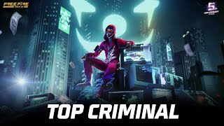 Hot Drop 🔥: Top Criminal Bundle | 5th Anniversary | Garena Free Fire MAX