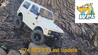 WPL C74 Suzuki Jimny RES V3 final update It Works perfectly now