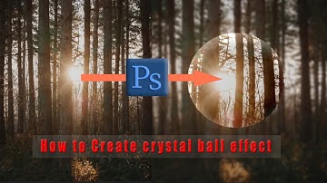 How to Create crystal ball effect in photoshop | 2M Graphics Scale | How to Add Spherize Effect