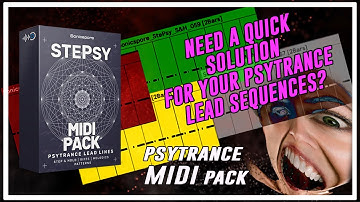 150 Essential Psytrance Lead Lines  | STEPSY | MIDI Pack