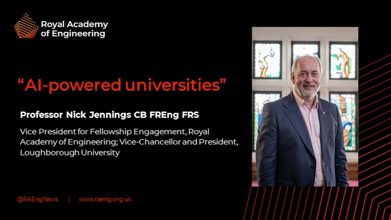 AI-powered universities | Professor Nick Jennings delivers the East Midlands Regional Lecture