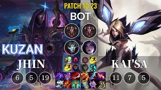 DYN Kuzan Jhin vs Kai'Sa Bot - KR Patch 10.23