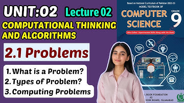 Problems | Unit 2 Computational Thinking & Algorithms | Class 9 Computer Federal New Book 2025 FBISE