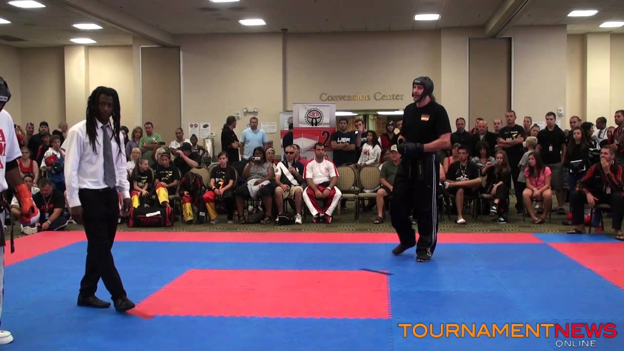 Rickey Murray vs Oliver Schawe Point Fighting +85kg Final at WKA World Championships 2012