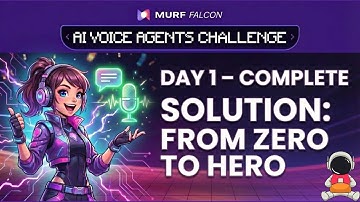 Day 1 – Get Your Starter Voice Agent Running Complete Solution | AI Voice Agents Challenge #aiagents