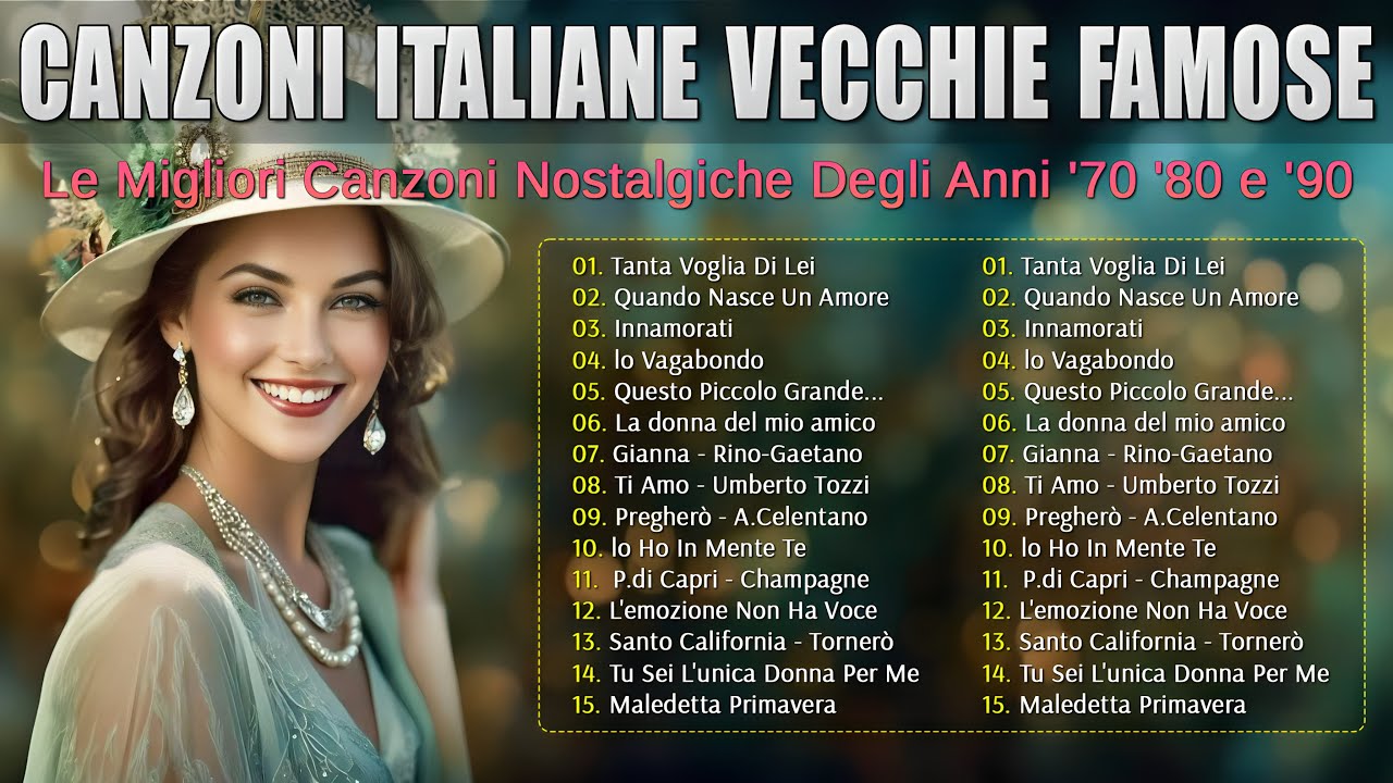 Le 100 Canzoni Piu Belle Di Sempre 📀 I Migliori Successi Anni '60 '70