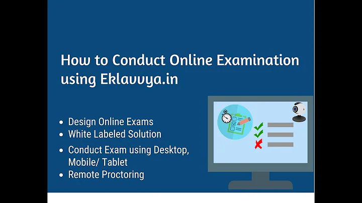 How to Conduct Online Examination using Software Platform Eklavvya.in - DayDayNews