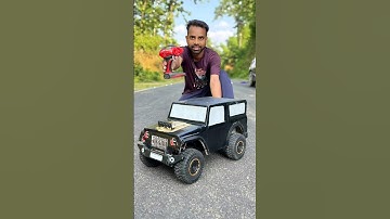 ￼ Homemade Big Remote Control Mahindra Thar unboxing
