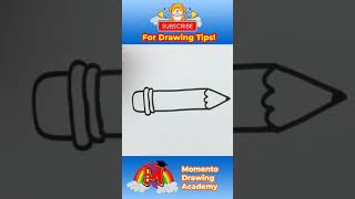 How To Draw Pencil Step By Step Easy Draw Tutorial #drawing #drawingtutorial #simpledrawing #short