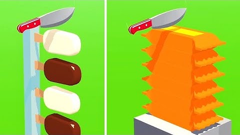 Slice It All Gameplay! Satisfying and Relaxing ASMR Slicing Video NEW UPDATE