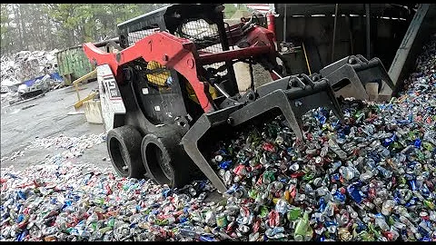 This is what happens to YOUR aluminum cans after you recycle them!