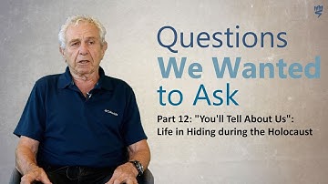 Question We Wanted to AskPart 12: "You