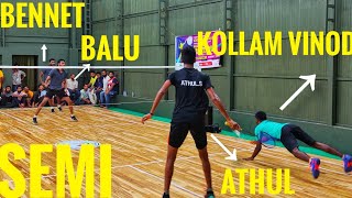 BALU/BENNET Vs KOLLAM VINOD/ATHUL:SEMI:16th ALL INDIA OPEN BADMINTON TOURNAMENT KUTIPPALA, MALAPURAM