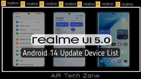 Realme Android 14 Update Device List | [Realme UI 5.0]