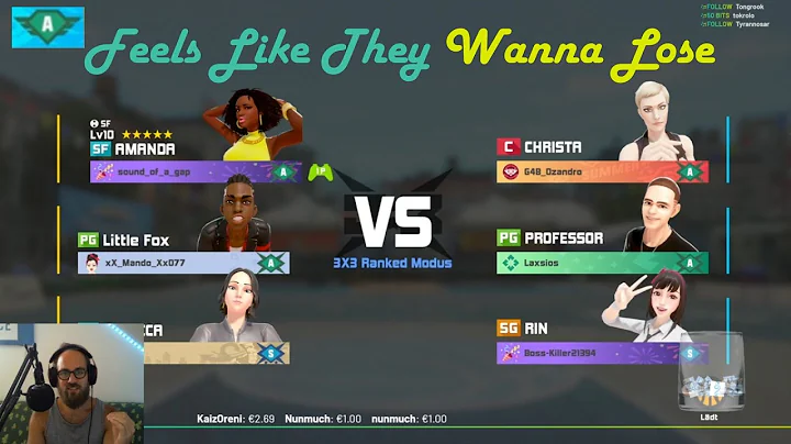 3on3 Freestyle - [Rank A] Feels Like They Wanna Lose