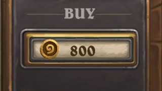 How Good Are 2 Packs for 800 Gold in Hearthstone