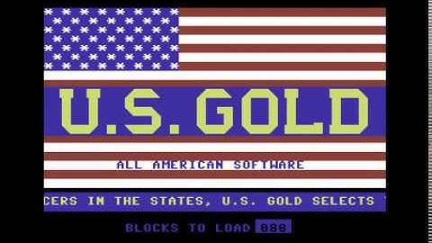 Drelbs from US Gold C64 Novaload tape loader