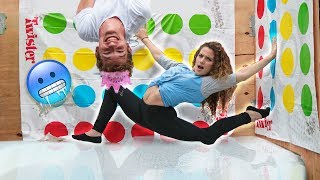 WE PLAYED TWISTER on ICE (Sister vs. Brother)