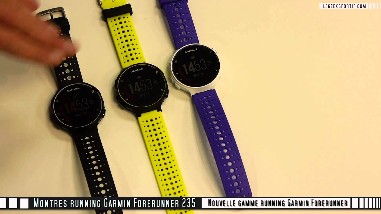 Test de la nouvelle montre Garmin : Forerunner 245