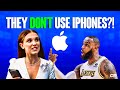Stars Who Prefer ANDROID Over IPHONE 😯 | Clutch #Shorts