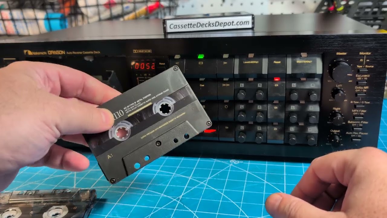 Nakamichi DRAGON  : Calibration steps : How I do the Dragon Calibration!