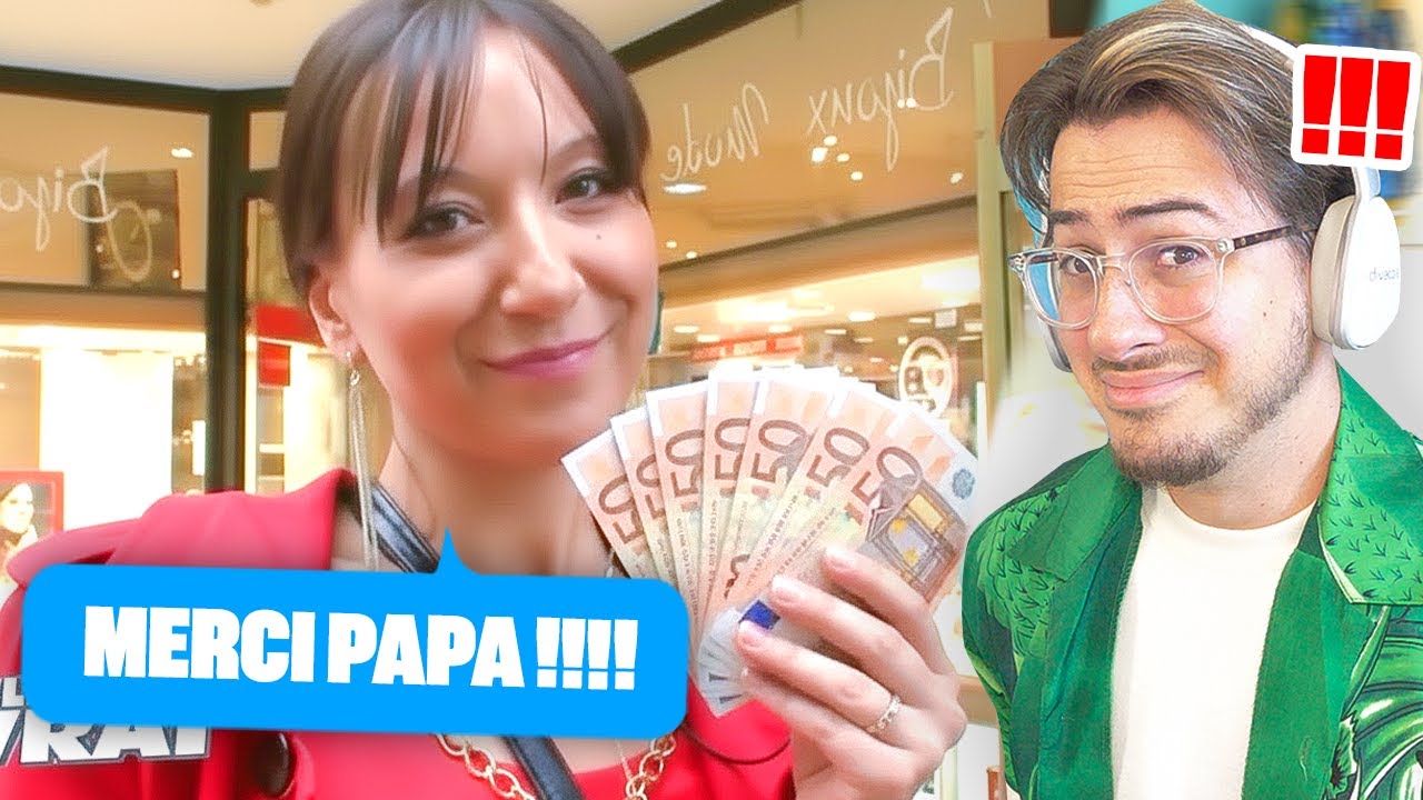 ELLE CLAQUE L'ARGENT DE SES PARENTS (je suis jaloux)