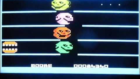 Jawbreaker II gameplay TI-99/4A: 100,000 points!! fast level (Excellent player)