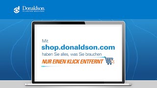 Shop.Donaldson.Com - haben Sie alles, was Sie brauchen, nur einen Klick entfernt!