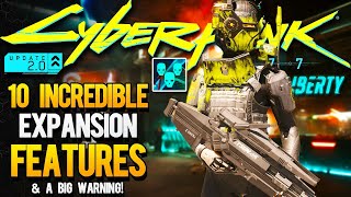 10 Incredible NEW Expansion FEATURES, SECRETS & a Big Warning! Cyberpunk 2077 Phantom Liberty