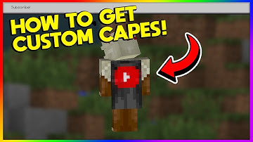 How To Get Custom Capes For MCPE! 1.16+