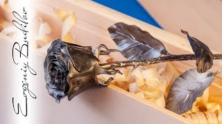 How to make the most realistic rose from metallic