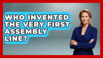 Who Invented The Very First Assembly Line? - Firsts of the World