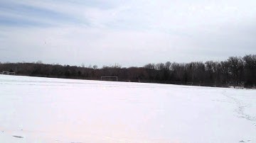 HobbyZone Super Cub: Floats on Snow