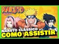 Como Assistir NARUTO Clássico DUBLADO e legendado Completo - Anime EP 1 Naruto  Clássico NETFLIX 