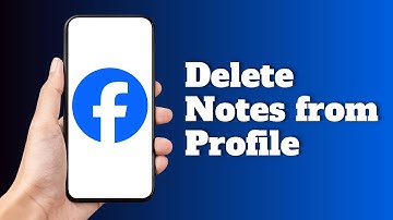 How to Delete Notes on Facebook Profile