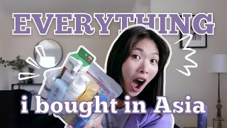 MASSIVE asian skincare haul 🛍️ shopping in Taiwan, Japan, Korea by Adventures of Awkward Amy 1,697 views 3 months ago 19 minutes