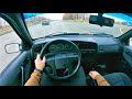 1991 VOLKSWAGEN PASSAT B3 - POV Test Drive