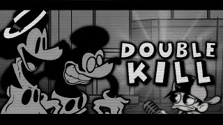 "DOUBLE KILL" But Angel Mickey And Mickey Sing it | FNF Cover