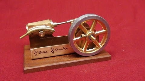 Part 4 of 10 - tubalcain Builds the YELLOW BOY STEAM ENGINE