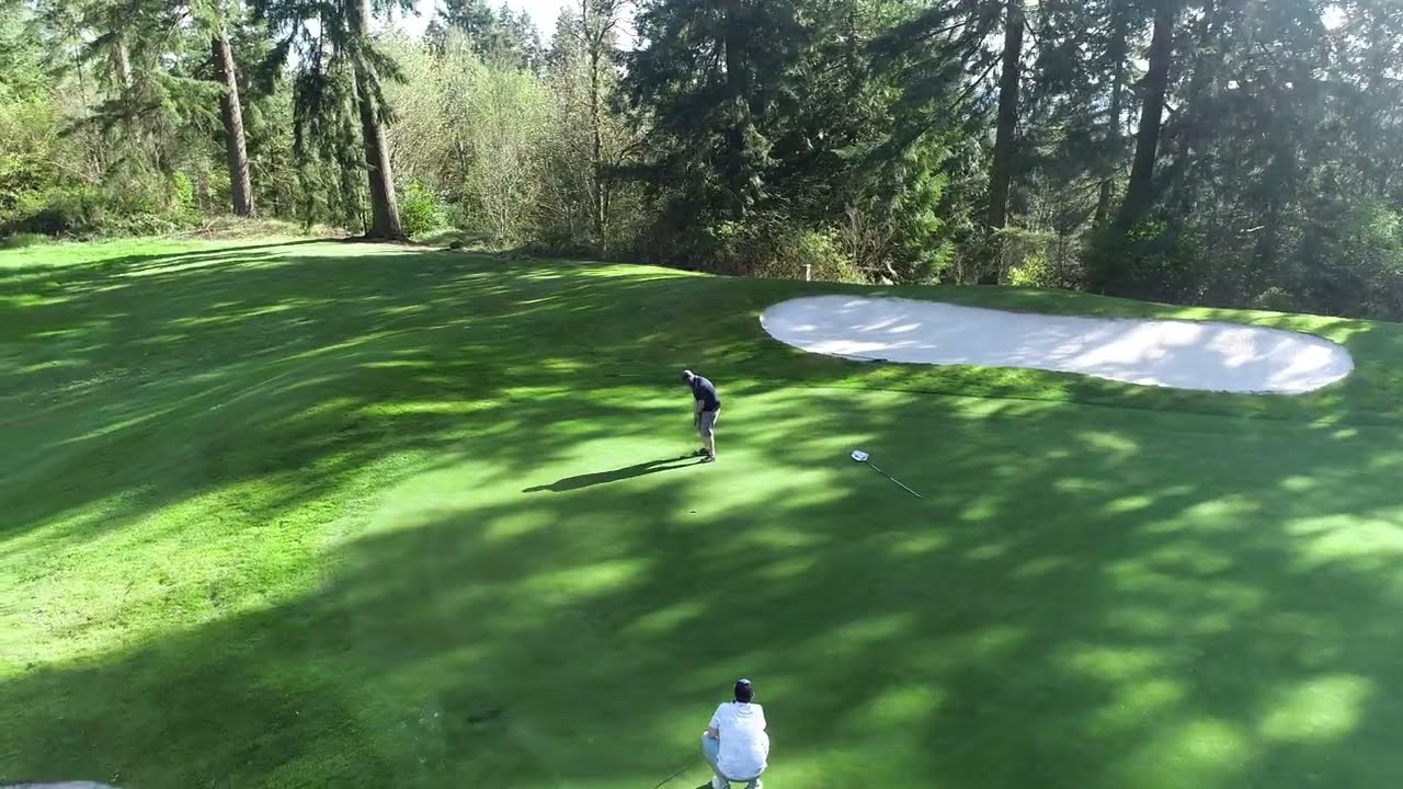 Hole #7 at the Longview Country Club in Washington