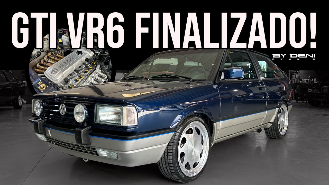 O GTI VR6 ficou pronto: fizemos o Gol quadrado que a VW não fez e mostramos tudo sobre esse projeto!