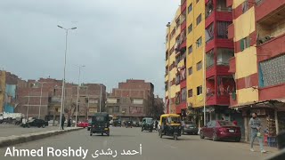 عزبة عاطف فى عرب الحصن المطرية لربط محور مسطرد الجديد بمحور الخصوص . 1 يناير 2022 .