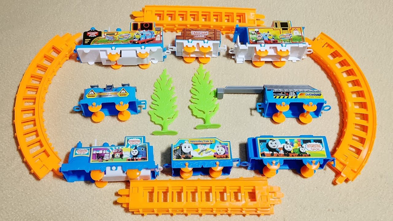 Unboxing of The Thomas and FriendsToys Train Collection ASMR | Kereta Api Panjang